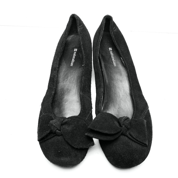 NATURALIZER Genuine Suede Leather Low Heels sz 8 - Picture 5 of 12